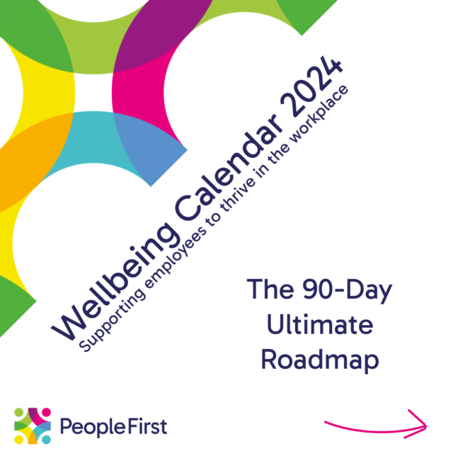 wellbeing calendar infographic