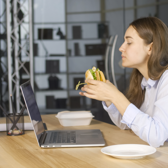 Employee Eating